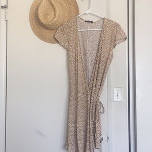 Brandy Melville wrap mini dress